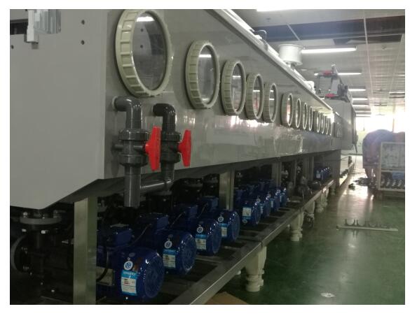 黑化線項目安裝現(xiàn)場